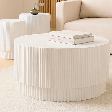 Fluted Coffee Table (32") | West Elm | West Elm (US)
