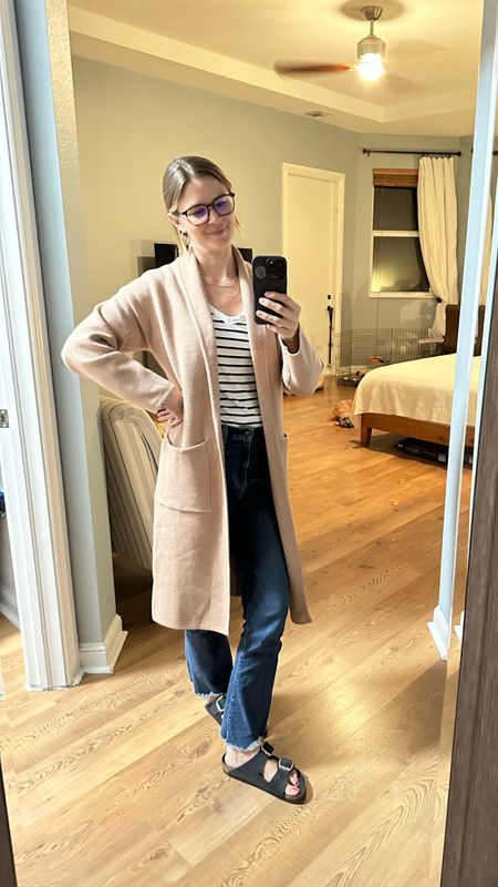 This sweater is the best Amazon purchase I’ve ever made! It’s so soft and stretchy. Also, I could live in these shoes. I love good capsule wardrobe pieces. 

#LTKsalealert #LTKworkwear #LTKGiftGuide