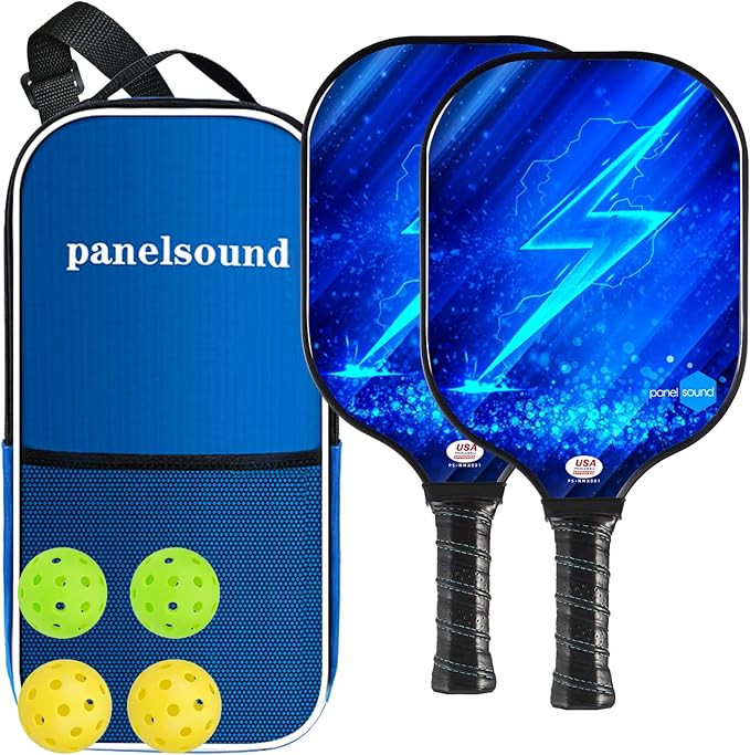 Pickleball Paddles Set of 2, Lightweight USAPA Approved Fiberglass Pickleball Set of 2 with Outdo... | Amazon (US)