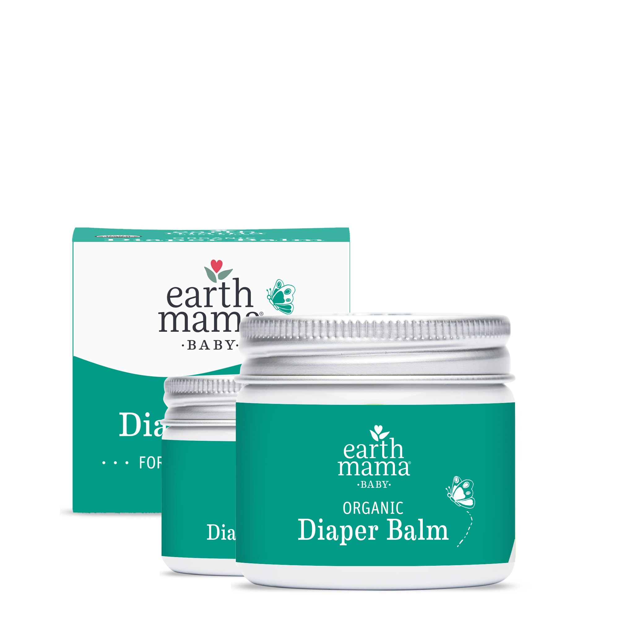 Earth Mama Organic Diaper Balm 2-Ounce | Diaper Cream for Baby | EWG Verified, Petroleum & Artifi... | Amazon (US)