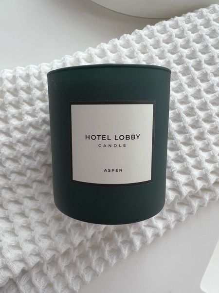 Another fall scent I am loving from Hotel Lobby candles  

#LTKSeasonal #LTKfindsunder100 #LTKhome