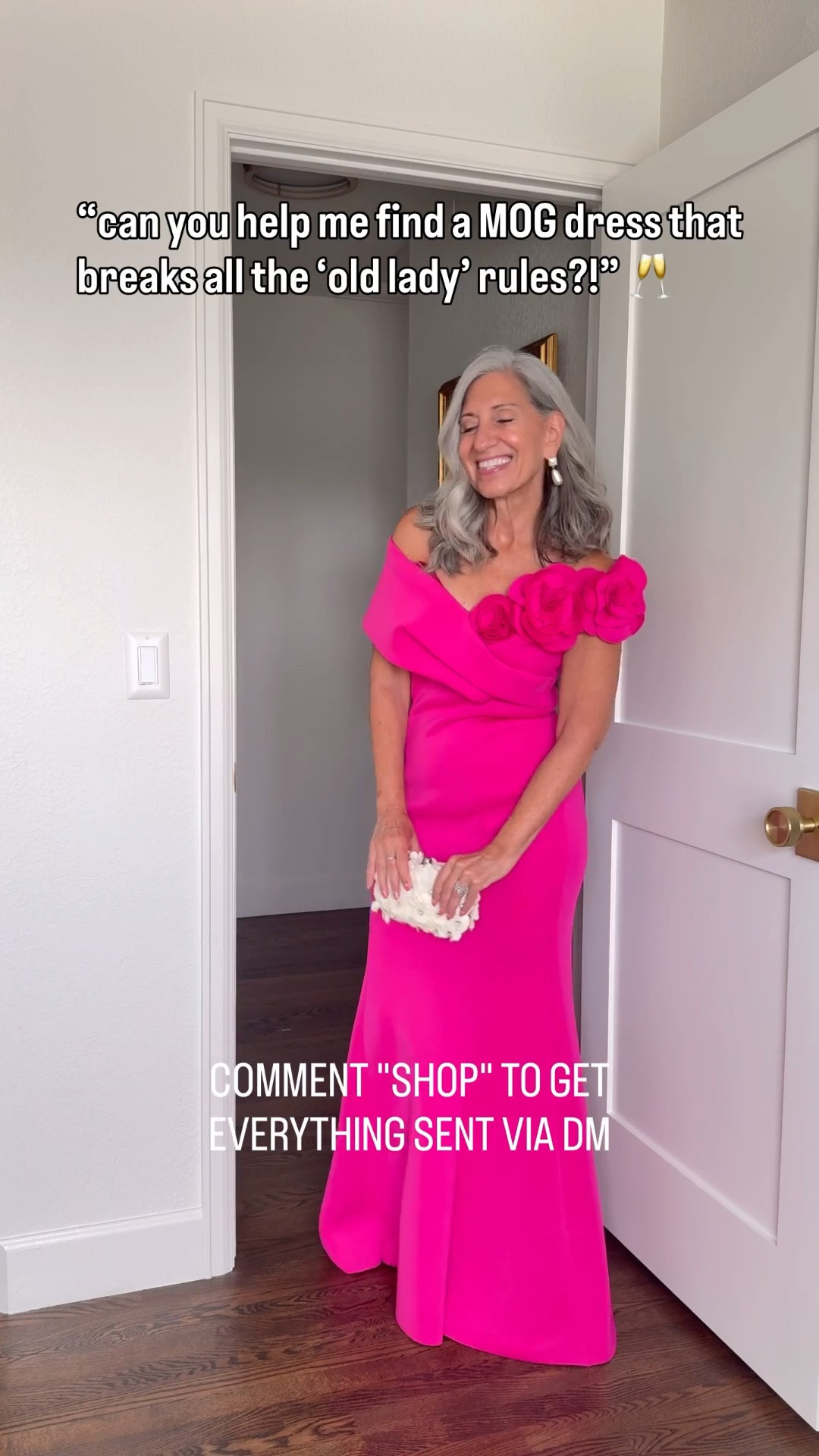 💘“The MOG dress that breaks all the ‘old lady’ rules.”

Elegant enough for the mother of the groom. And yes, it’s absolutely okay to break the rules, you’ll look extraordinary and you’ll never outshine the bride.

An off-shoulder hot pink mermaid with sculptural 3D rose detail that holds and elongates beautifully all evening long.

Save this for your next invitation and share it with a friend who’s shopping. 💌

Wedding Guest Dress | Fashion over 50 | Mother of the Bride | Mother of the Groom | Black Tie | Formal Gown | Summer Wedding | Dresses to Hide Belly | Special Occasion

#LTKOver40 #LTKSeasonal #LTKWedding