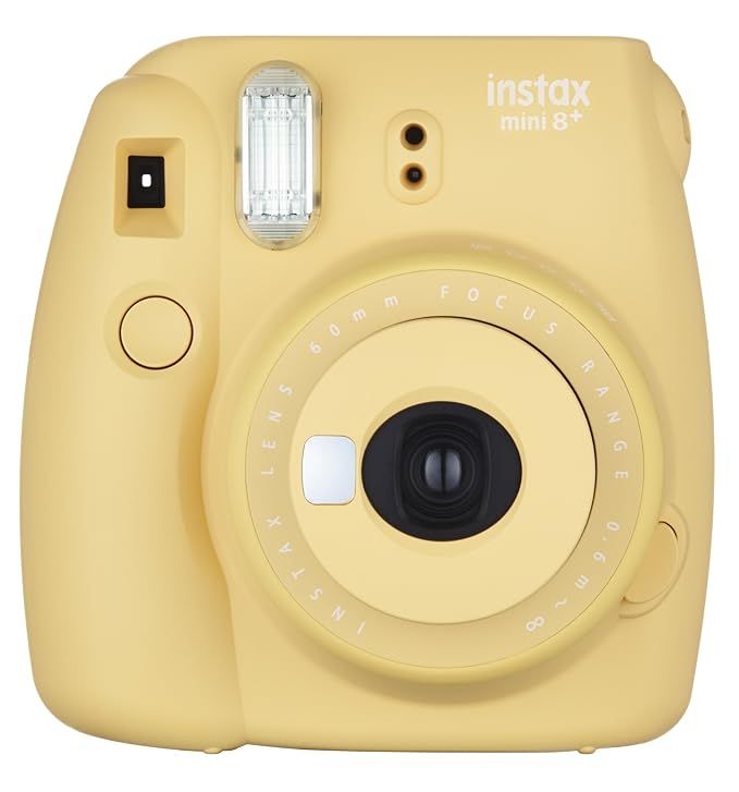 Fujifilm Instax Mini 8+ (Honey) Instant Film Camera + Self Shot Mirror for Selfie Use - Internati... | Amazon (US)