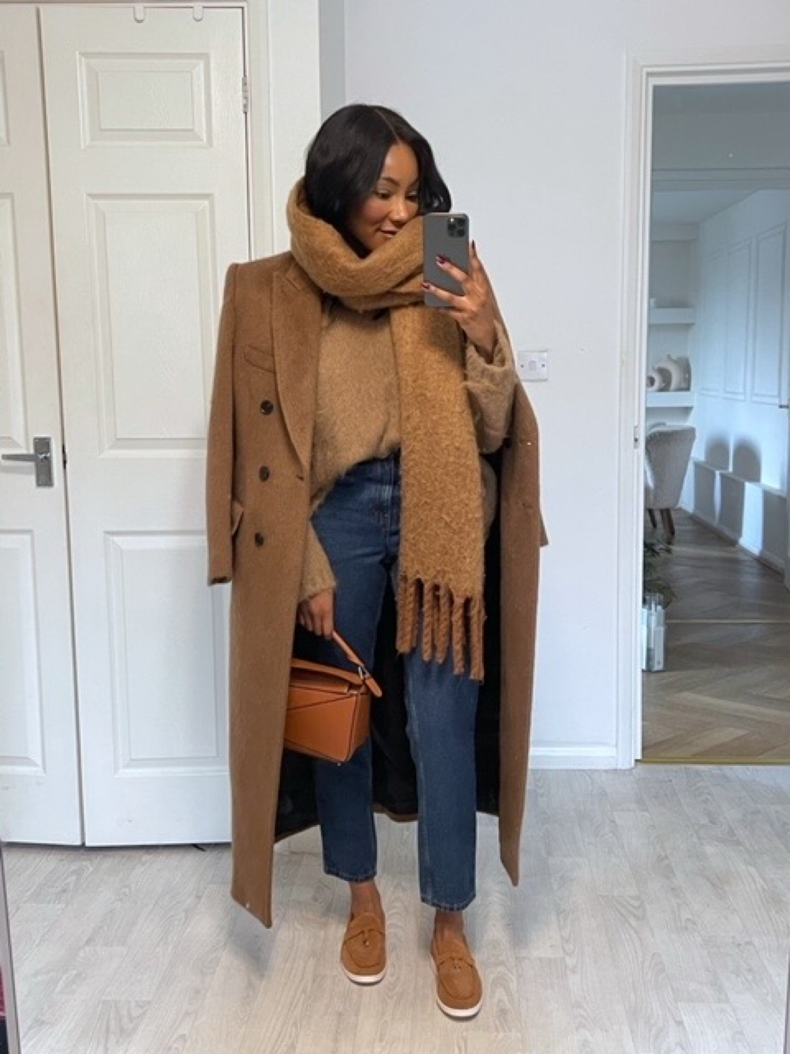 Cos, H&m, Asos, Loro piana, Mytheresa, Mango, Debenhams, transitional outfit, transitional style, autumn fashion, autumn outfit, wool coat, camel coat, brown jumper, mohair jumper, straight leg jeans, suede loafers, brown scarf, autumn outfit ideas, style inspiration 

#LTKSeasonal #LTKstyletip #LTKeurope