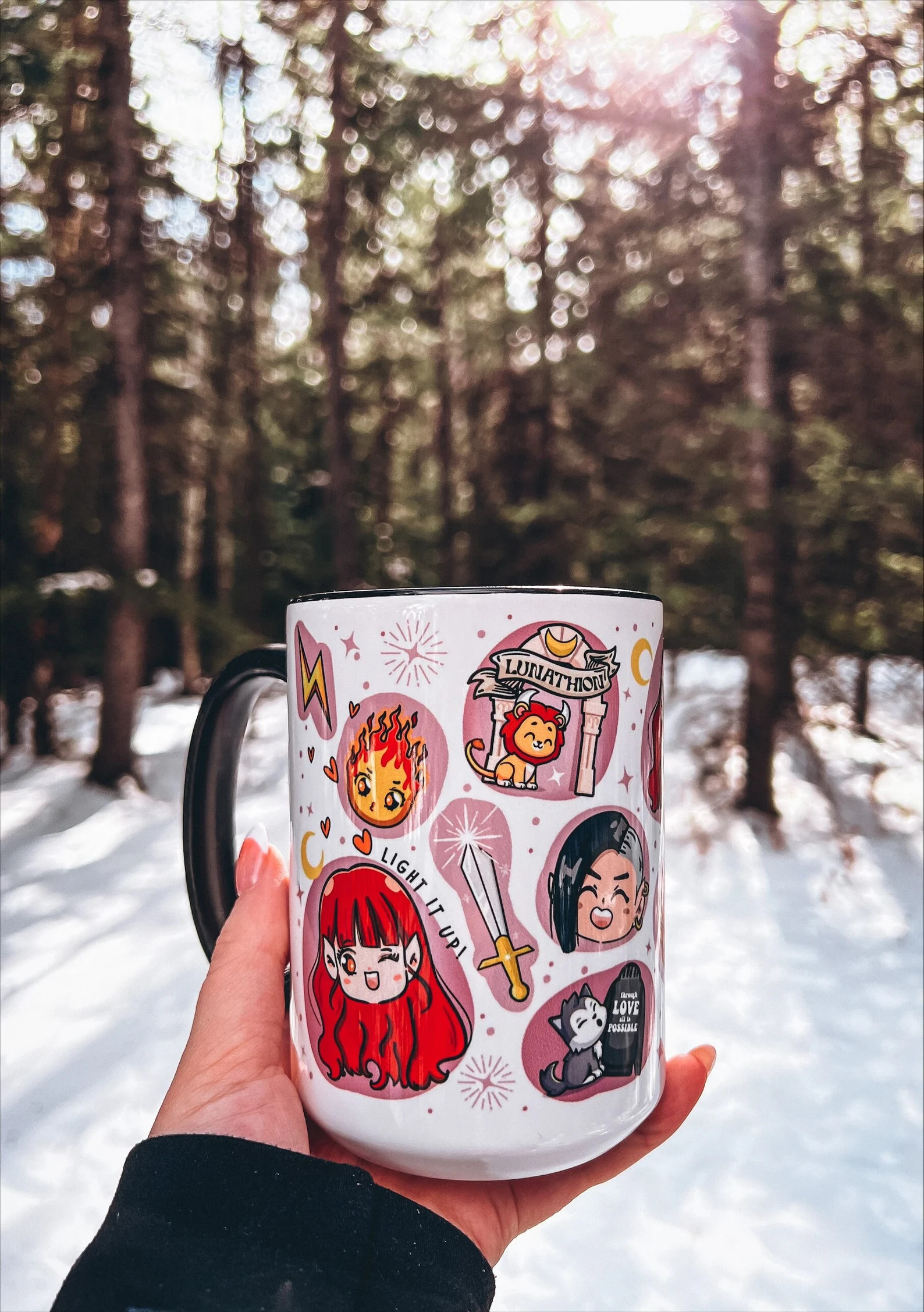 Crescent City Chibi Style Bookish Mug OFFICIALLY LICENSED - Etsy | Etsy (US)