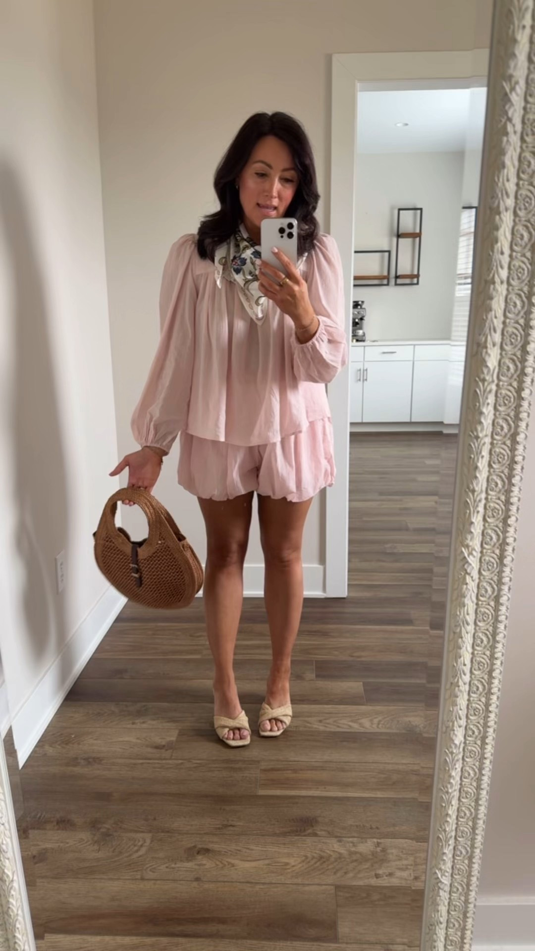 
• medium top - loose flowy fit 
• medium shorts
• shoes true to size 
@Target 

#LTKPetite #LTKootd #LTKgrwm