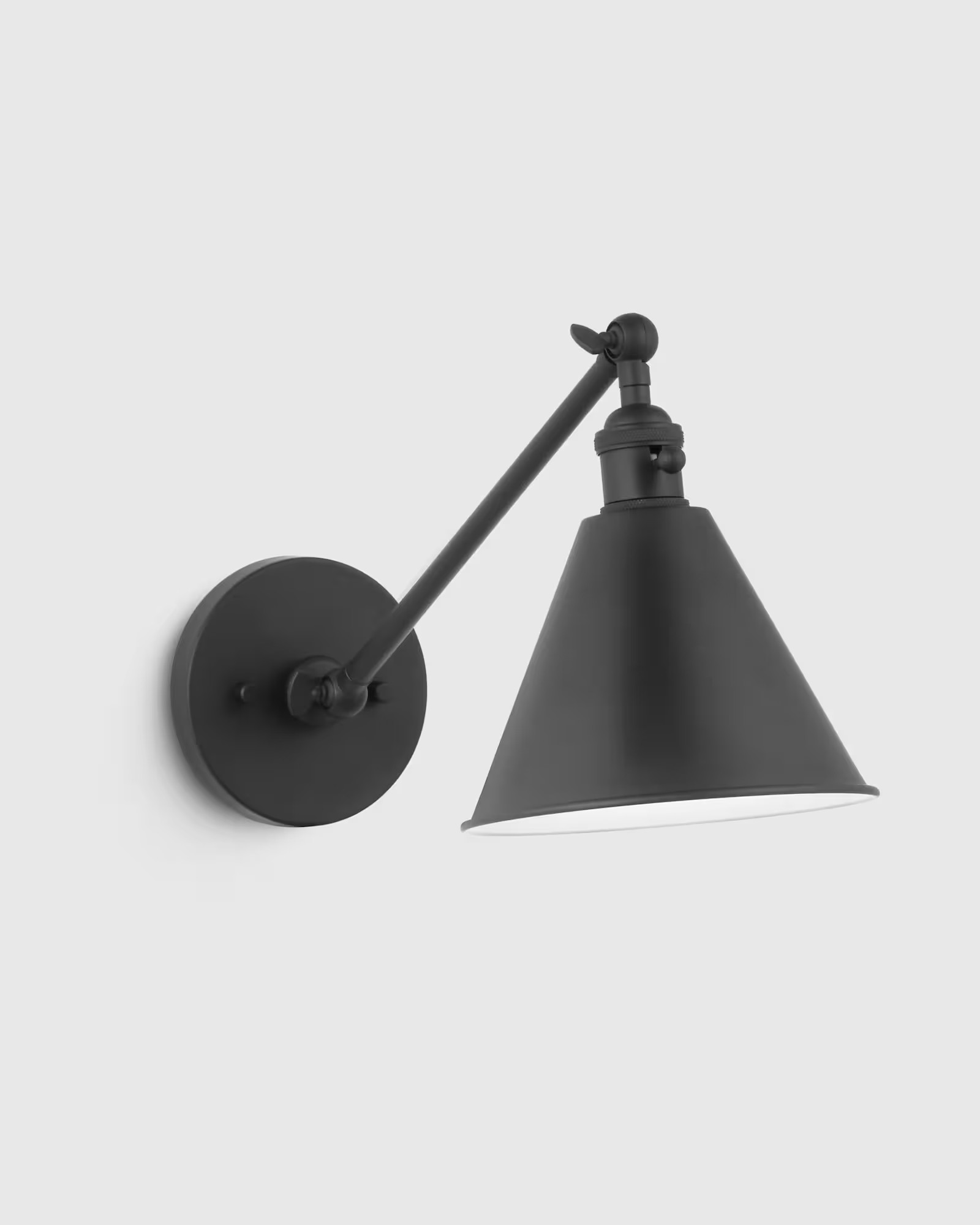 Articulating Single Arm Steel Wall Sconce | Quince