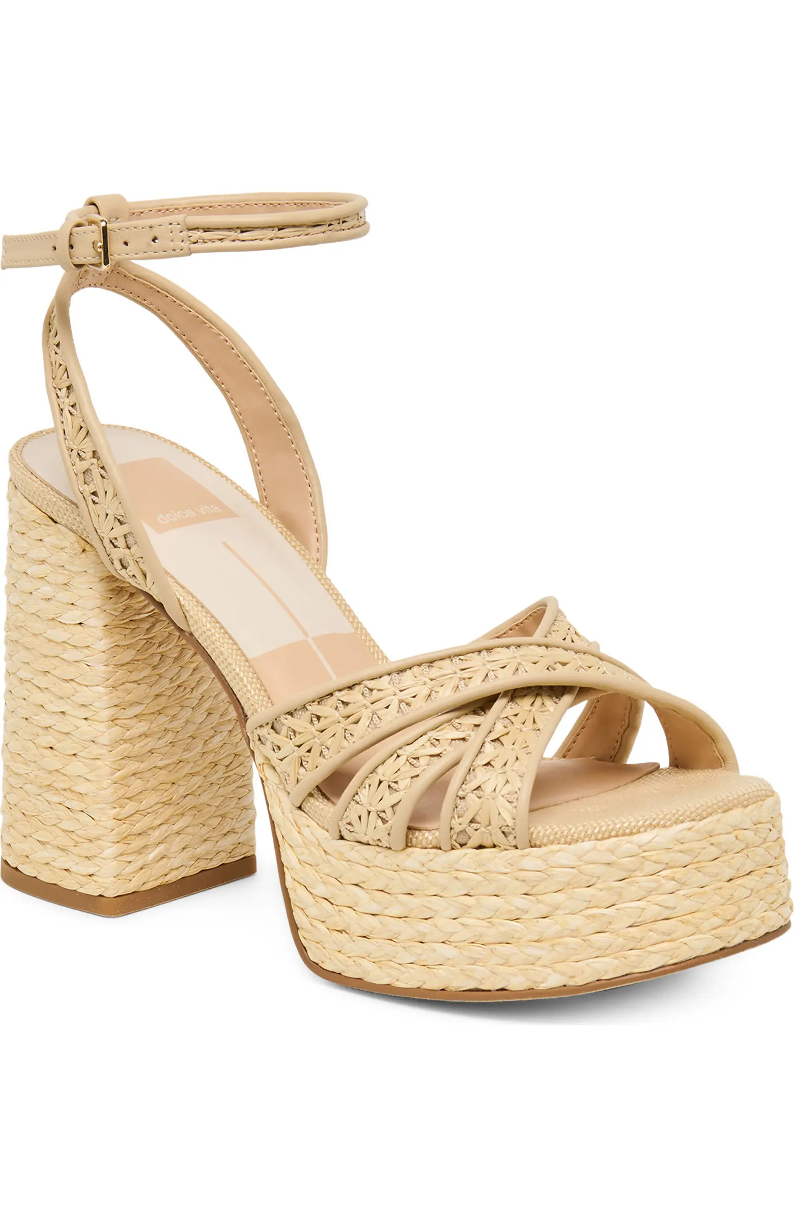 Danila Piped Platform Sandal (Women) | Nordstrom