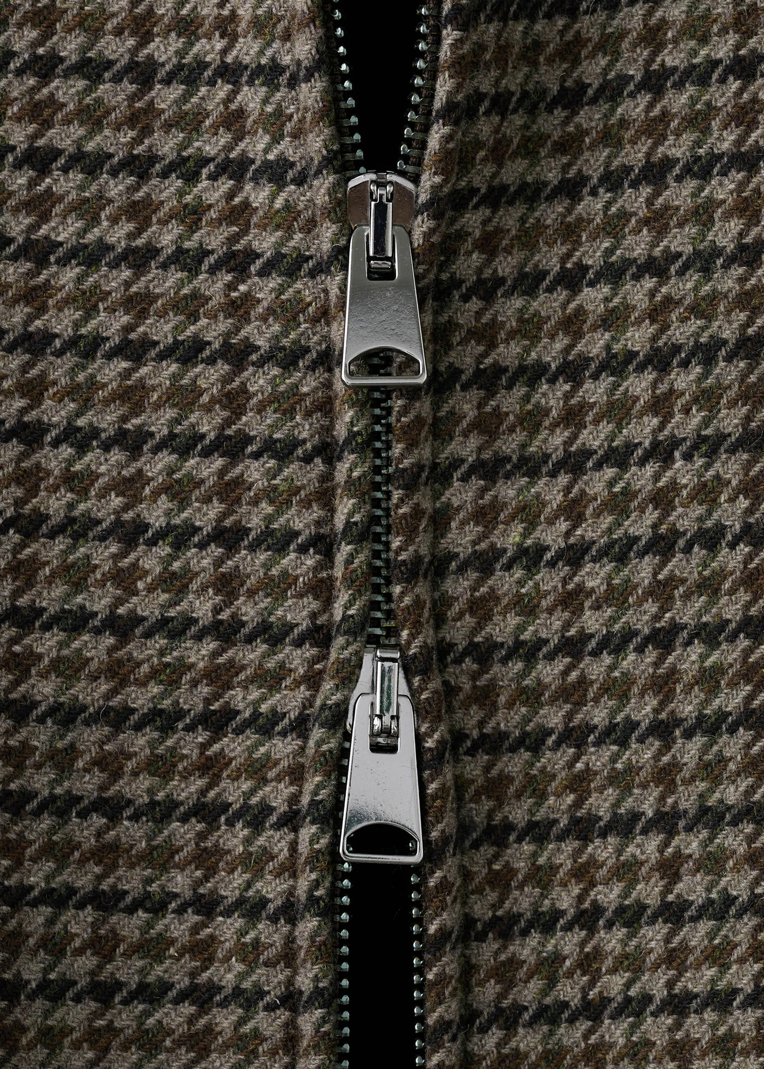 Houndstooth wool jacket | MANGO (UK)