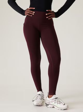 Altitude Stash High Rise Polartec® Power Stretch® Tight | Athleta