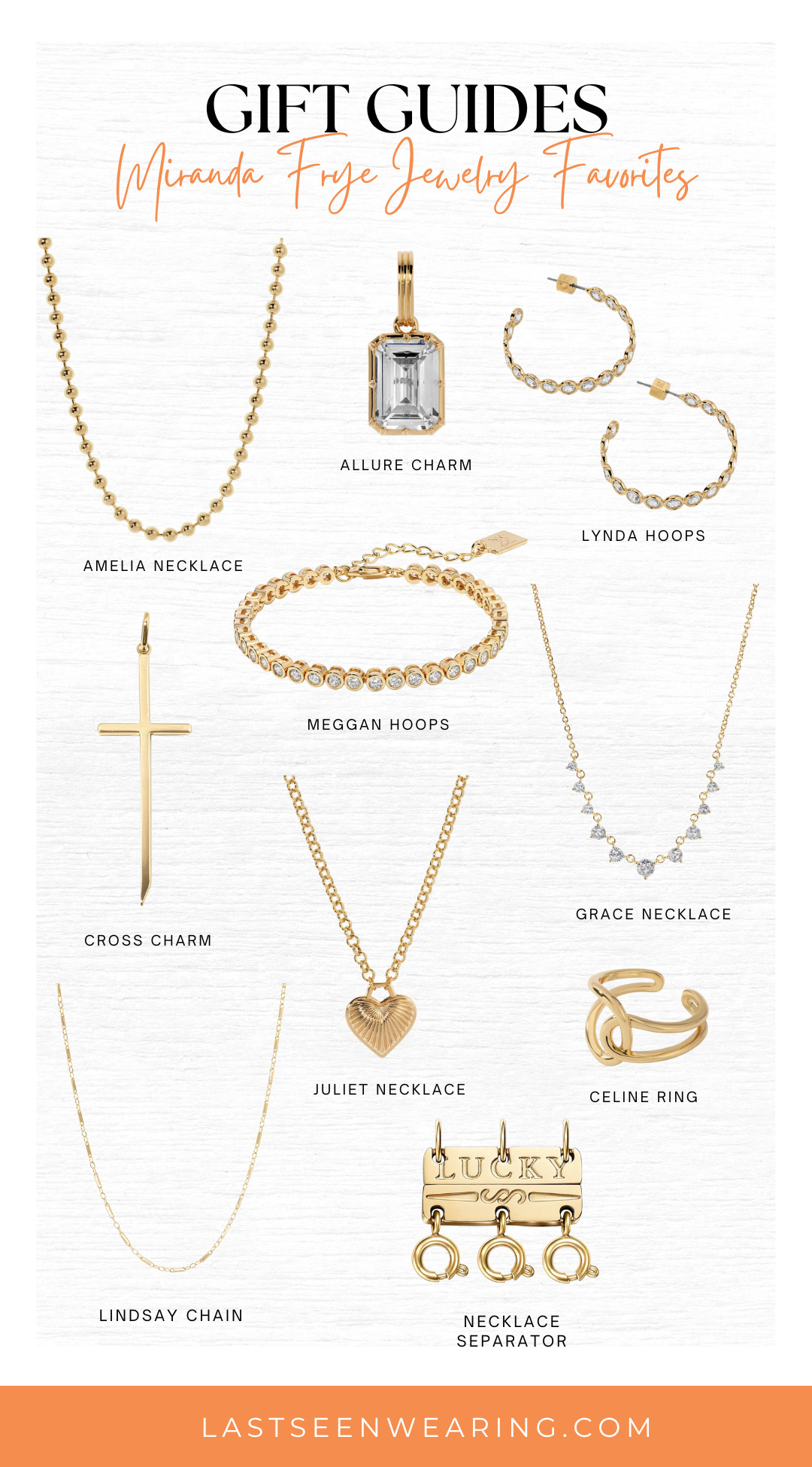 Our favorite Miranda Frye Jewelry! Can't go wrong!  

 #LTKGiftGuide #LTKHoliday #LTKOver40