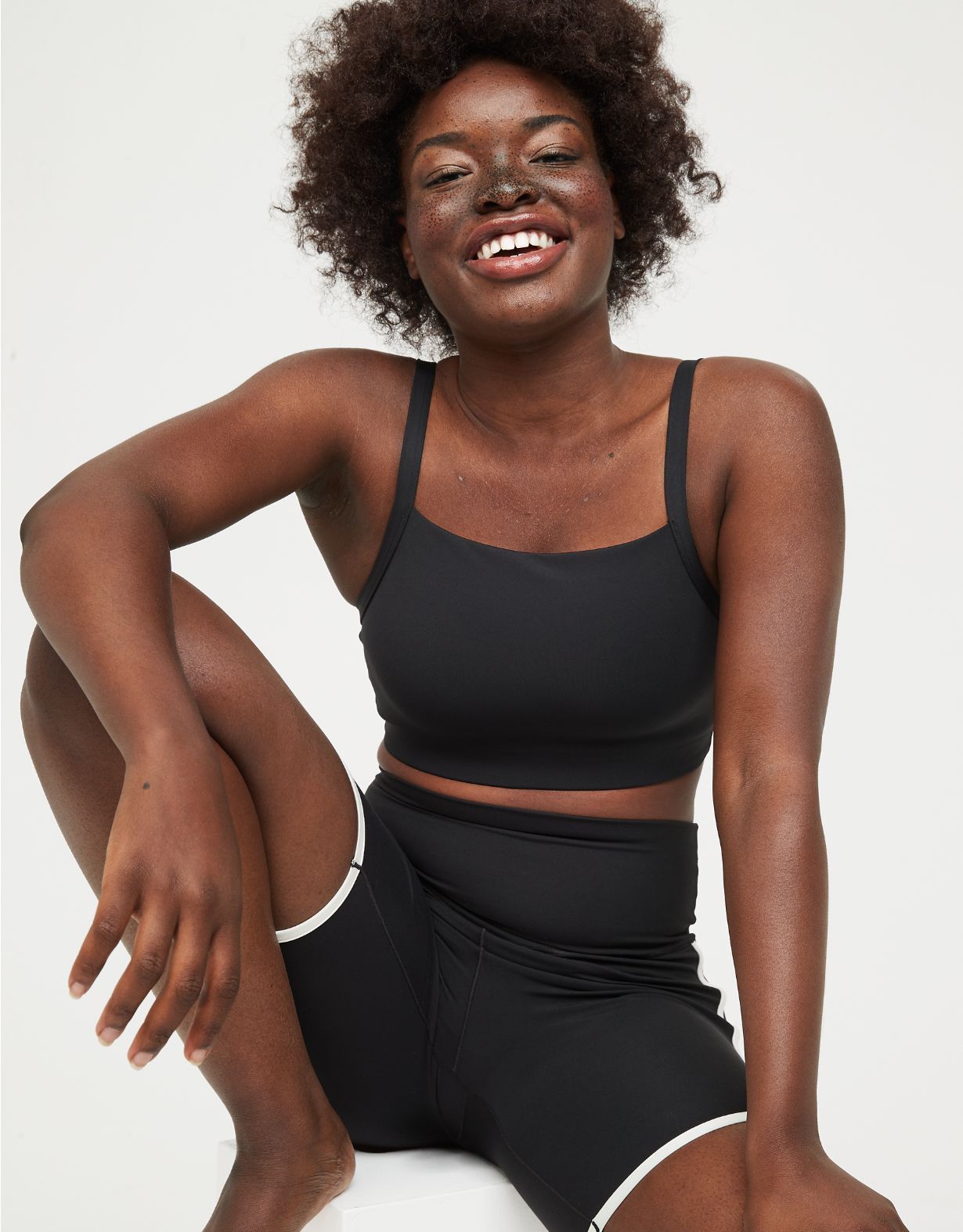 OFFLINE Square Neck Sports Bra | American Eagle Outfitters (US & CA)