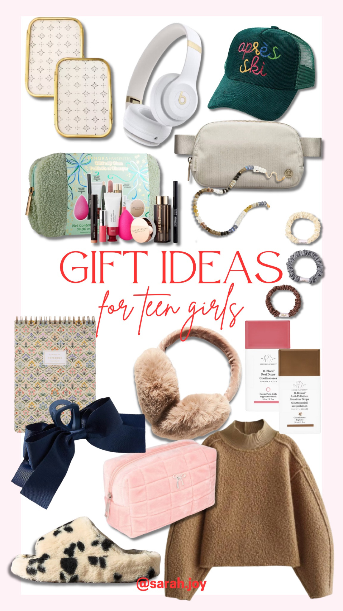 Gift Ideas for Teen Girls

Sarah Joy, Christmas Gifts, Holiday Gifts, Gift Guides, Amazon, Targett

#LTKGiftGuide #LTKHoliday #LTKKids