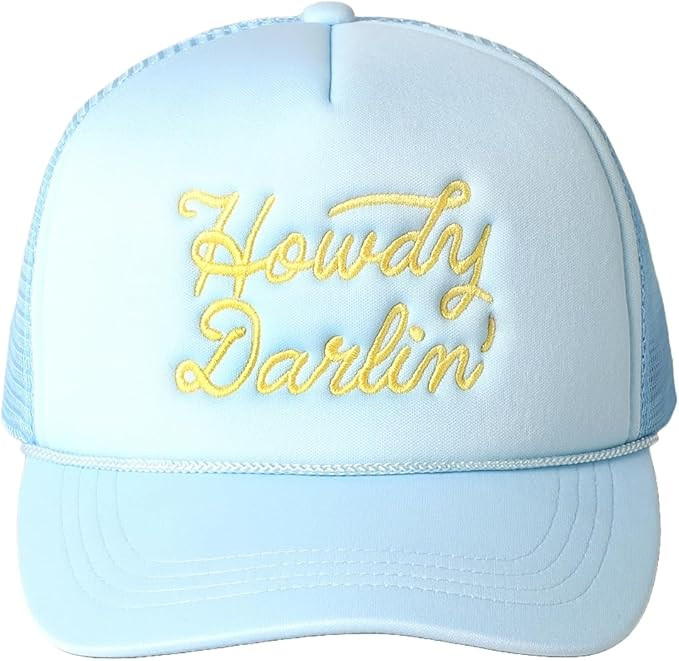 MIRMARU Retro Foam Mesh Trucker hat Trendy Design Summer Baseball Cap for Womens | Amazon (US)