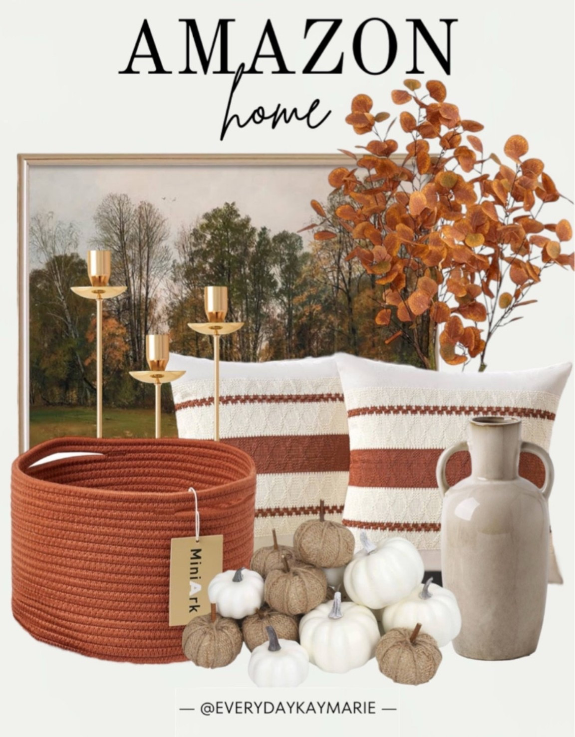 Amazon fall finds!! Modern home 🍂🤎🍁

Wall art, candleholder, basket, pumpkin decor, throw pillow, faux fall tree, vase, fall decor



#LTKSeasonal #LTKHome #LTKFindsUnder100