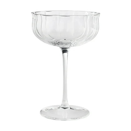 The Pioneer Woman Colette 8-Ounce Scalloped Cocktail Glass, Clear | Walmart (US)