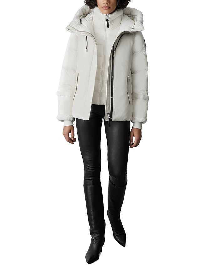 Mackage
            
    
                    
                        Shearling Trim Down Puffer... | Bloomingdale's (US)