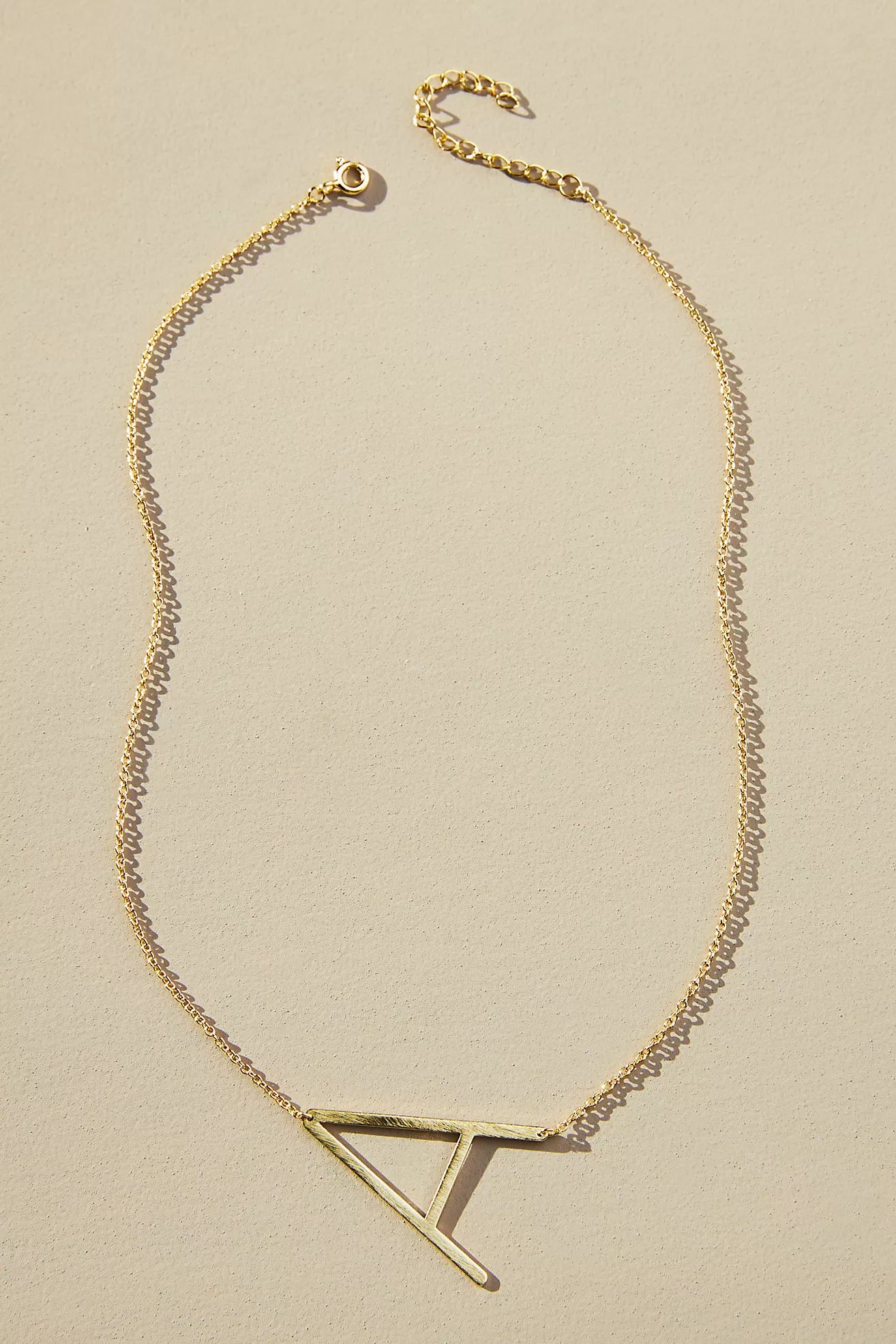 Monogram Pendant Necklace | Anthropologie (US)