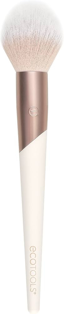 EcoTools Luxe Plush Powder Makeup Brush for Blush & Bronzer, Works Best With Powder Makeup, Luxur... | Amazon (US)