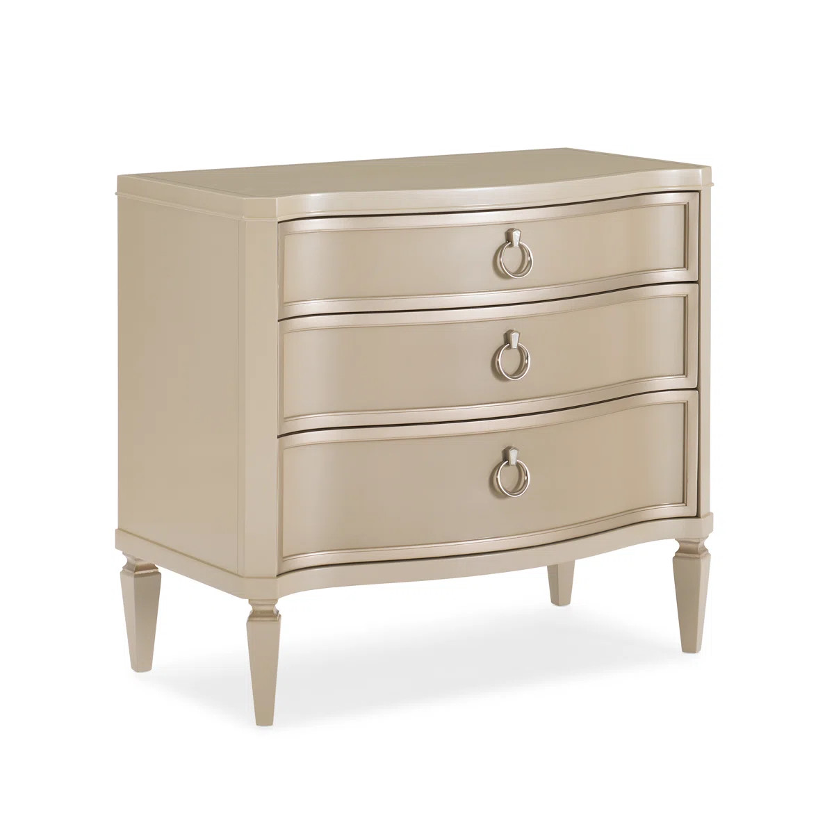 Caracole Classic Next To Me 3 - Drawer Nightstand & Reviews | Wayfair | Wayfair North America