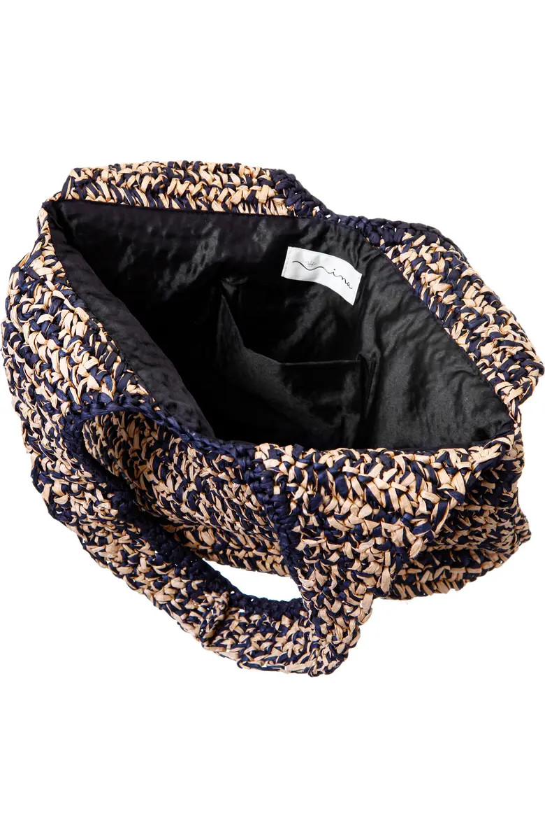 Payton Raffia Shoulder Bag | Nordstrom