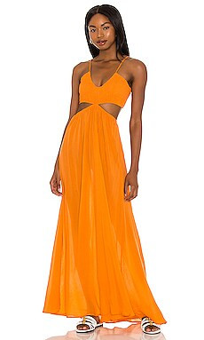 Indah Innocence Dress in Sunkist from Revolve.com | Revolve Clothing (Global)