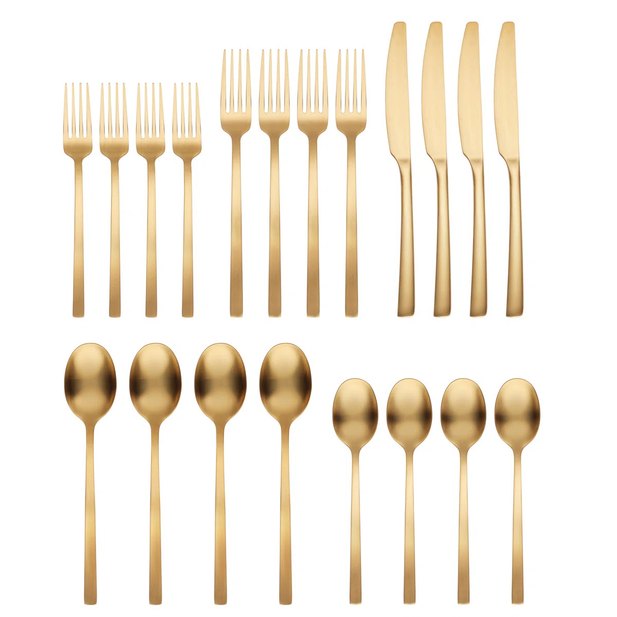 Cambridge Beacon Satin 20-Piece Flatware Set | Wayfair North America