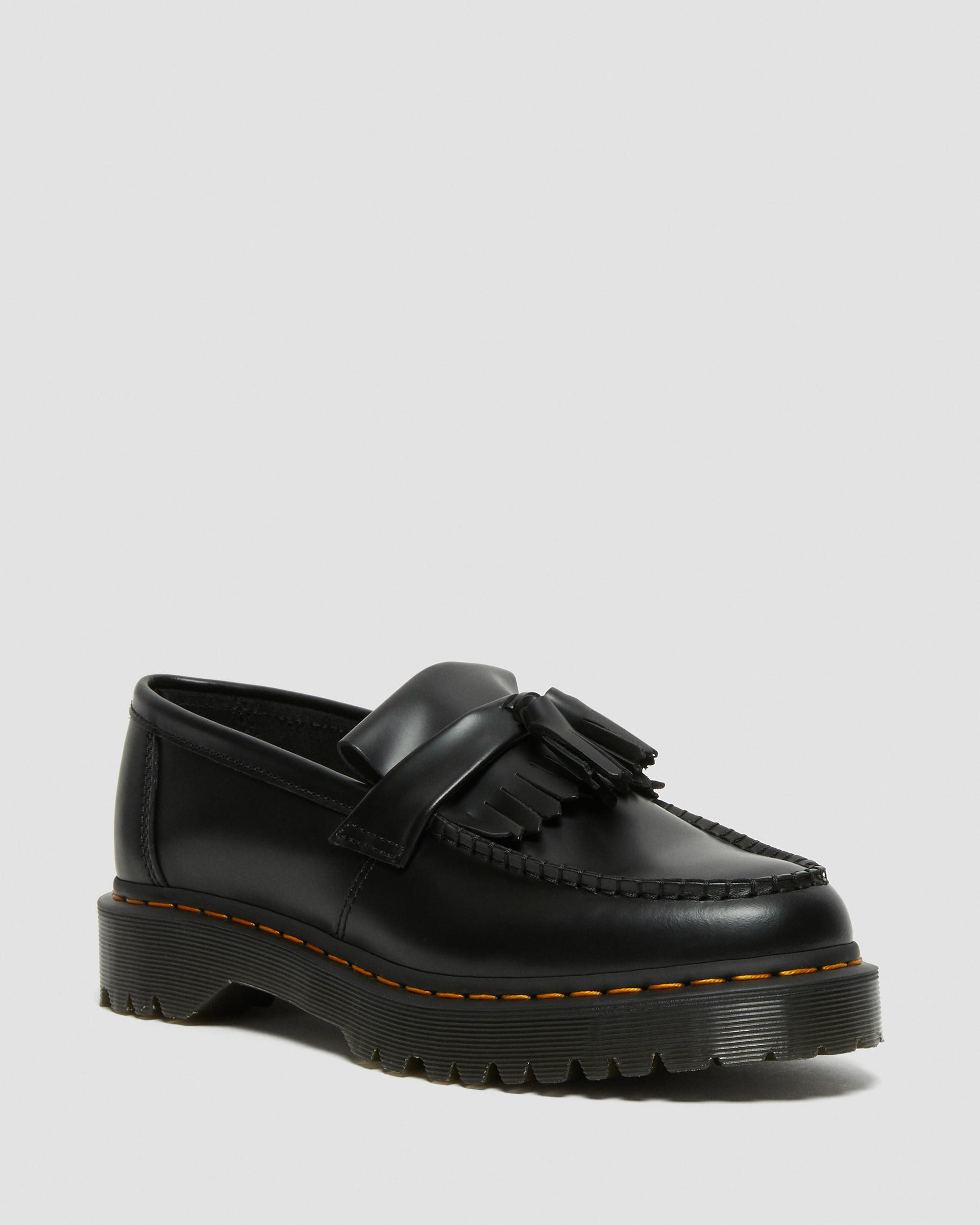 Adrian Bex Smooth Leather Tassel Loafers | Dr. Martens