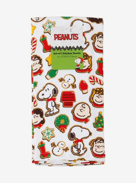 Peanuts Christmas Cookies Holiday Kitchen Towel Set | BoxLunch