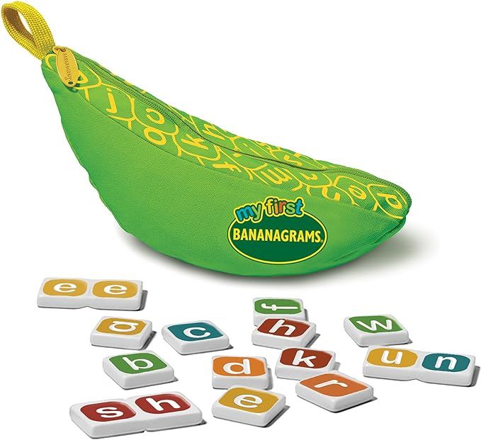 My First Bananagrams: Multi-Award Winning Kids Spelling Board Game For Ages 4+ | Amazon (US)