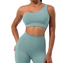 Workout Sets for Women 2 Piece, Sportneer Ribbed Seamless Matching Gym Yoga Set | Amazon (US)