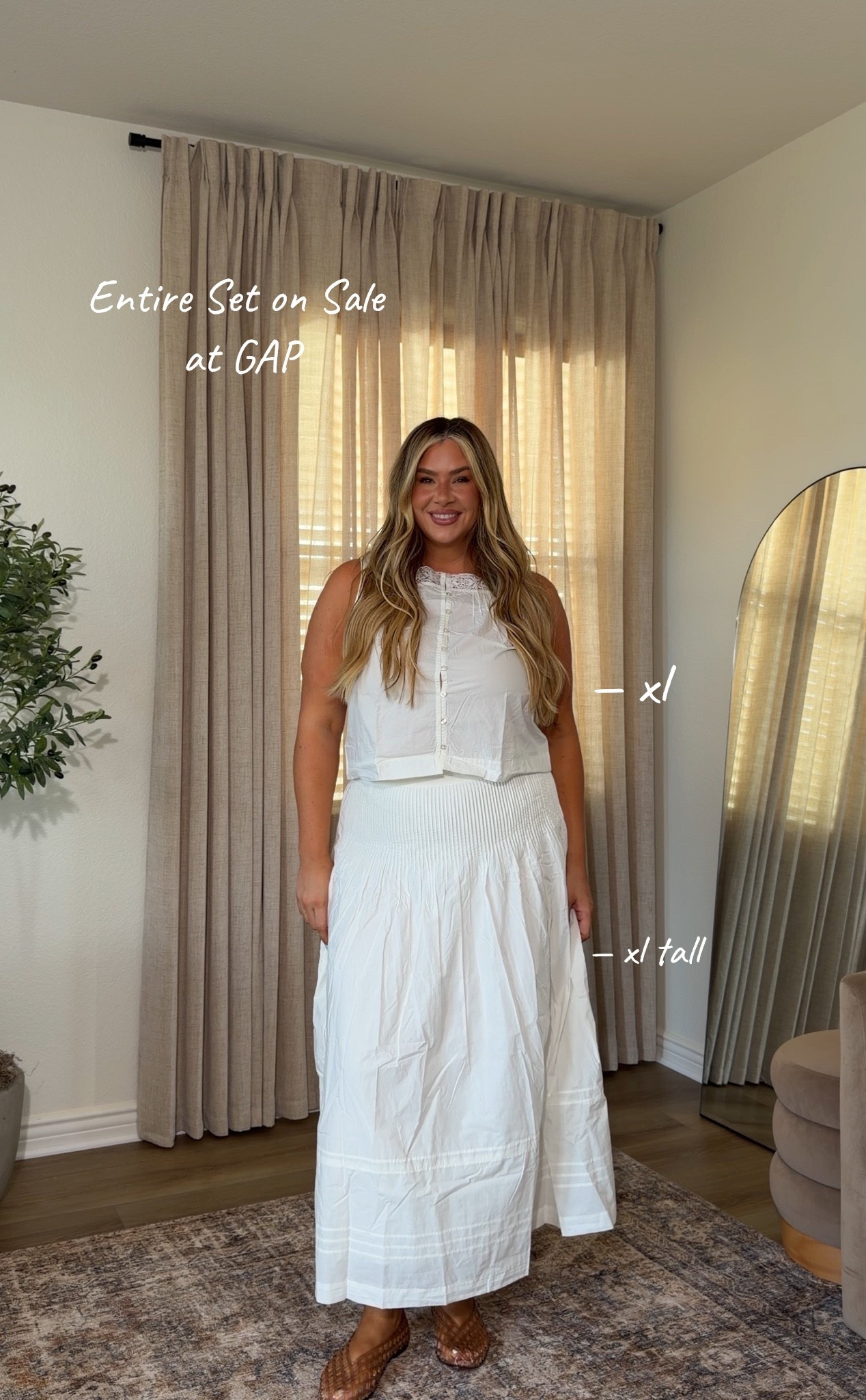 The cutest summer outfit ✨ wearing an xl in the top & xl tall in the skirt!

#LTKSeasonal #LTKMidsize #LTKSaleAlert