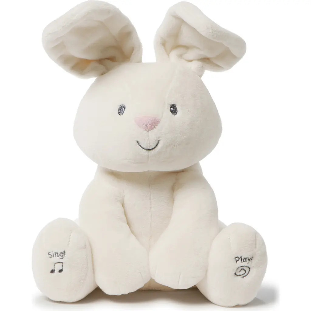 Gund Flora Musical Stuffed Animal in Cream at Nordstrom | Nordstrom