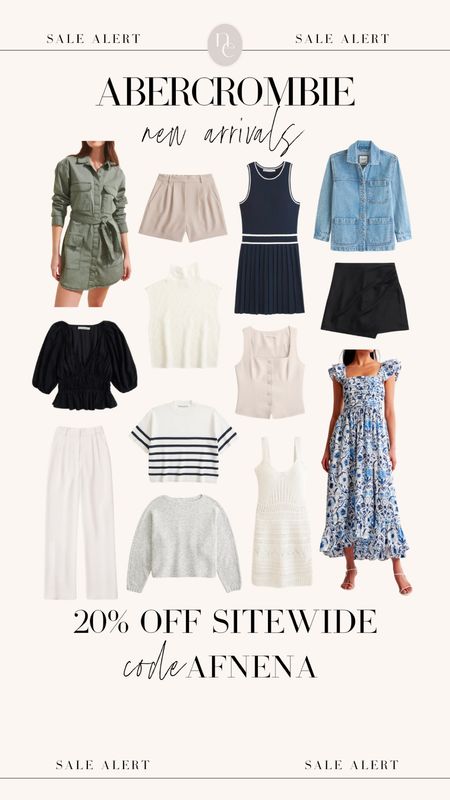 Use Code AFNENA to save an extra 20% on Abercrombie! All YPB is 30% off site wide and 15% off almost everything else!

Abercrombie sale
Abercrombie code
Casual outfit
Resort wear 

#LTKfindsunder100 #LTKstyletip