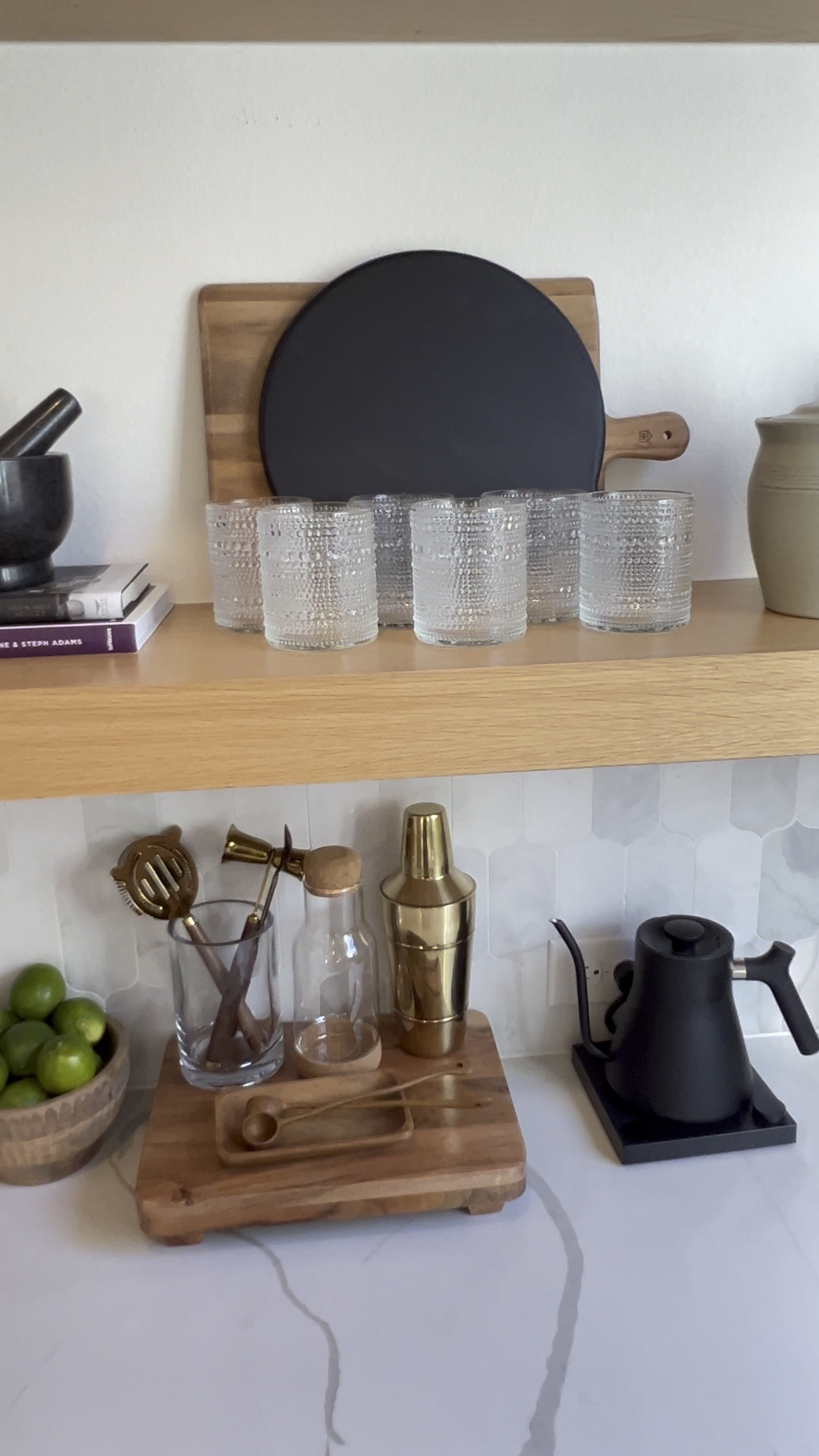 This Amazon dupe for the Crate and Barrel  Alma glassware is 🔥🔥.  #amazonfiind #amazondupe