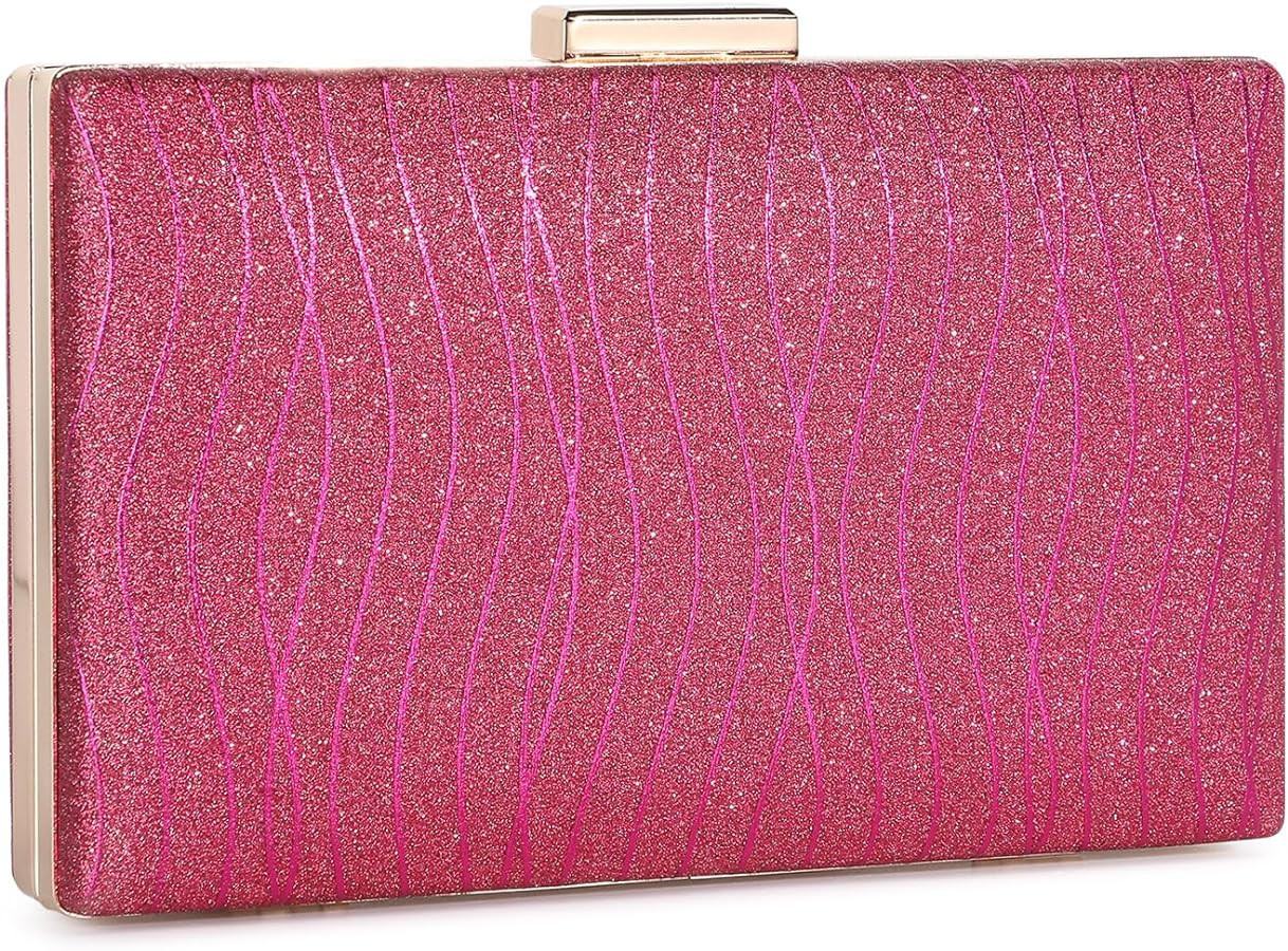Selight Glitter Clutch Purse for Women Wedding Evening Bag Sparkle Formal Bridal Purse Ladies Pro... | Amazon (US)
