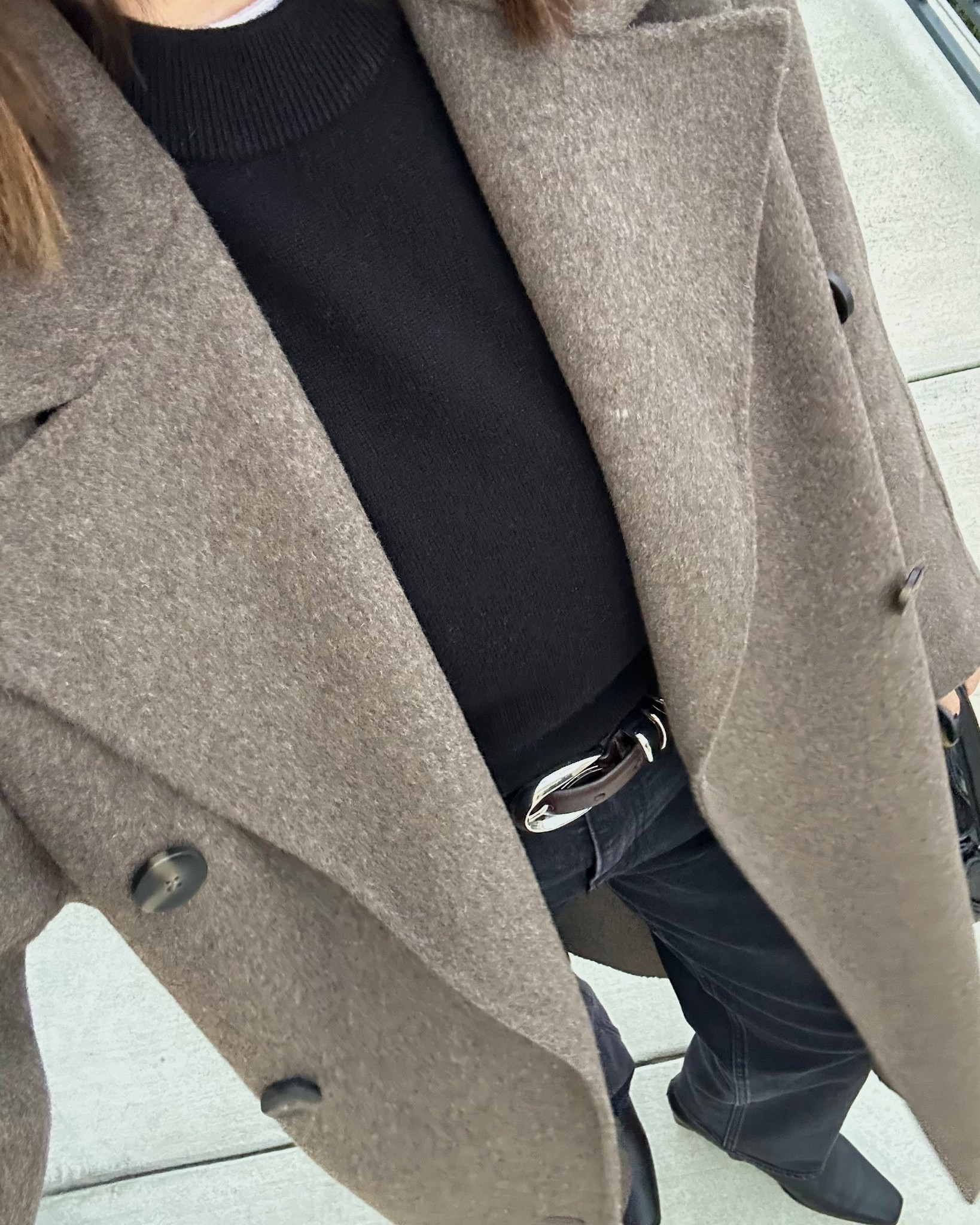 Winter ootd 

Mango oversized coat xs
Aritzia cashmere sweater small on sale!
Aritzia straight leg - a fave classic jean 
Sam Edelman boots 

#LTKootd