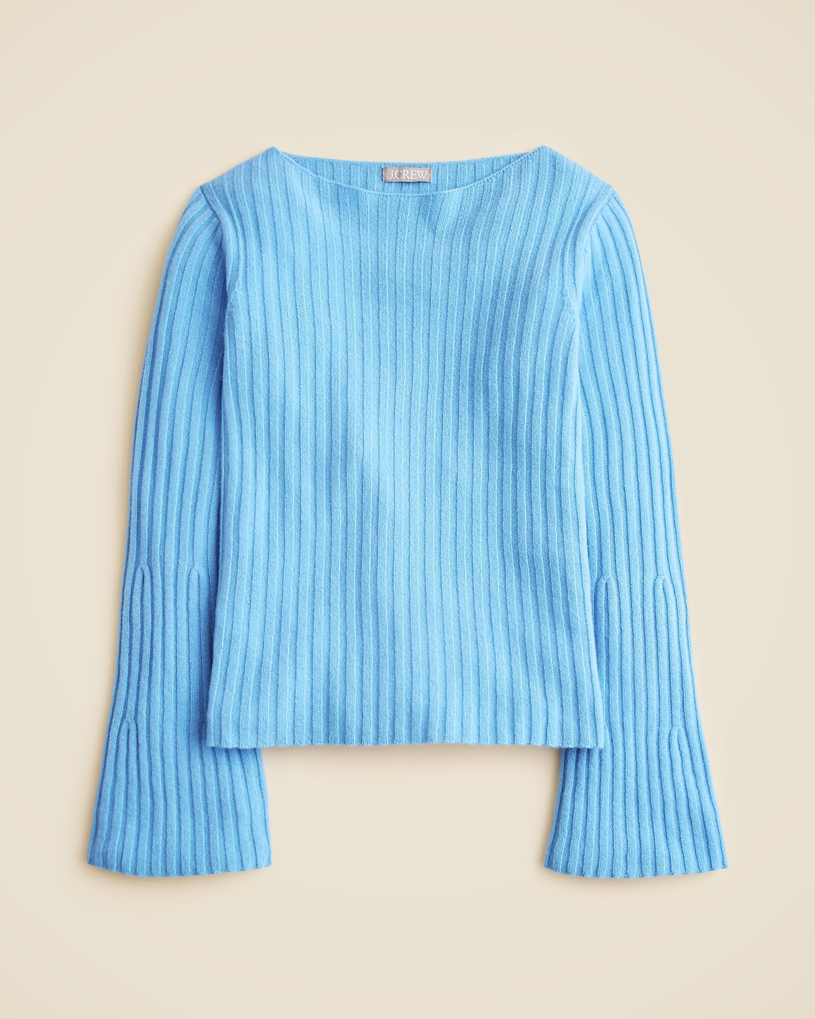 Ribbed boatneck sweater in vintage wool | J. Crew US