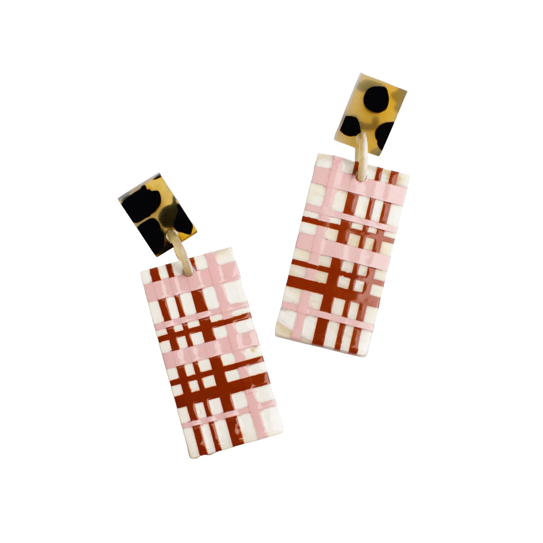 Guava Cabana Earrings | Sunshine Tienda