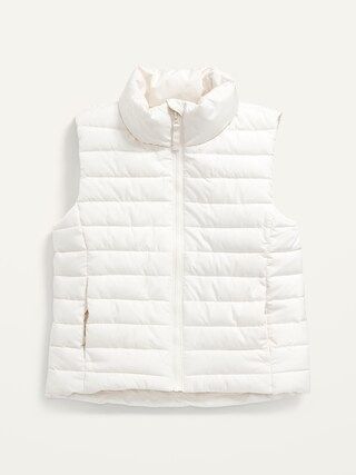 Frost-Free Narrow-Channel Puffer Vest for Girls | Old Navy (US)