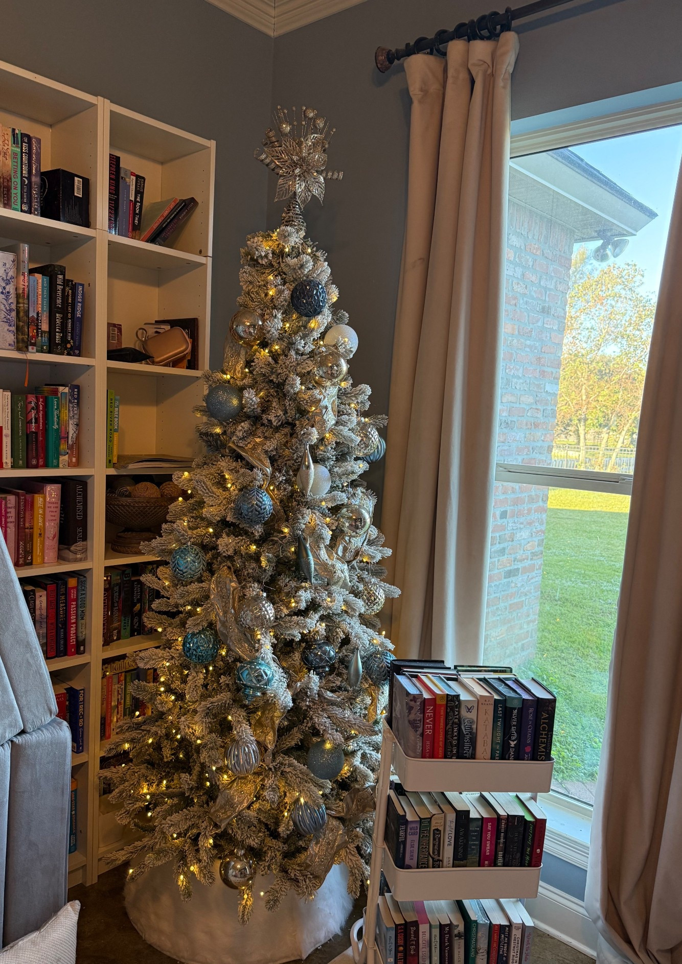 Love our King of Christmas flocked tree in our bedroom!

#LTKSeasonal #LTKHoliday