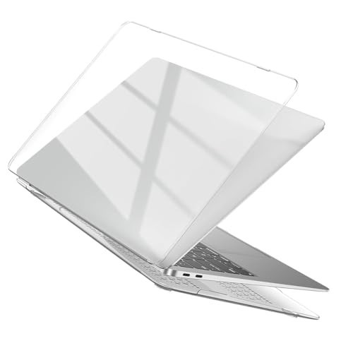 for MacBook Air 13 Inch Case M1 2022 2021 2020 2019 2018 A2337 A2179 A1932 Laptop Case, Scratch Resistant Transparent Plastic Hard Shell Protective Cover for MacBook Air 13.3 inch, Crystal Clear | Amazon (US)