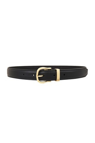 NILI LOTAN Louise Belt in Black | FWRD 