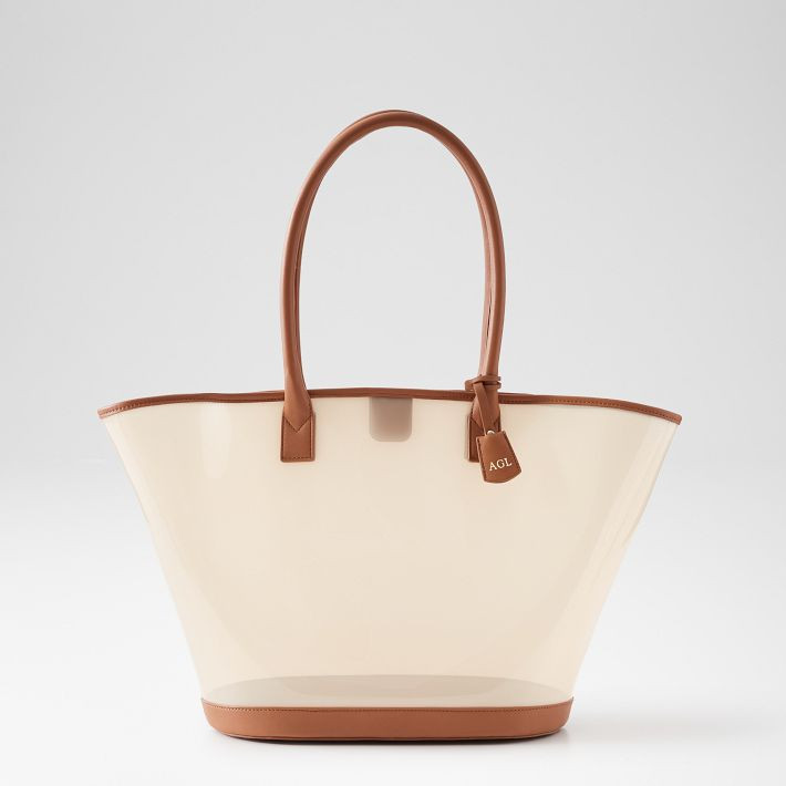 Waterproof Jelly Beach Tote | Mark and Graham