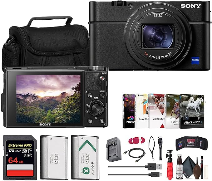 Sony Cyber-Shot RX100 VII Digital Camera (DSC-RX100M7) – 20.1MP 1-Inch Stacked CMOS Sensor | ZE... | Amazon (US)