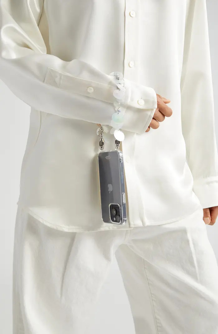 Paillette Ball Chain Wrist Strap | Nordstrom