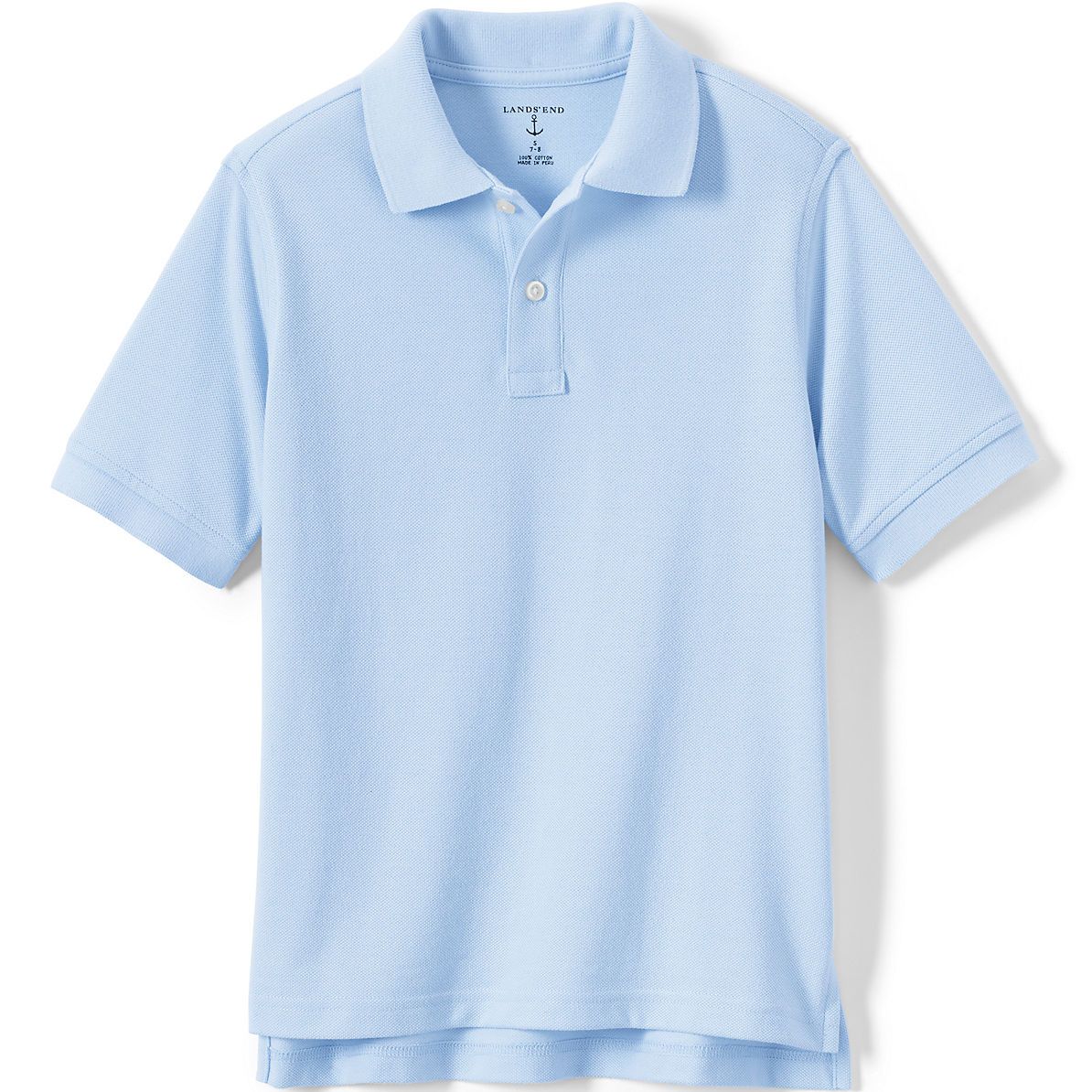 School Uniform Kids Short Sleeve Mesh Polo Shirt | Lands' End (US)