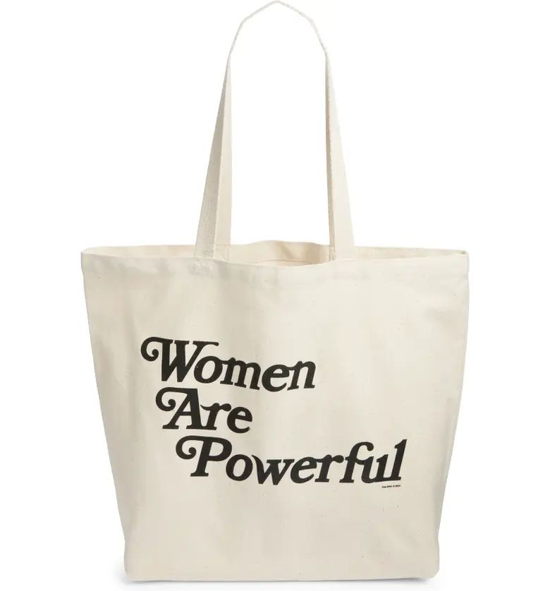 Women Are Powerful Canvas Tote | Nordstrom