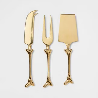 3pc Stainless Steel Cheese Tool Halloween Set - Threshold™ | Target
