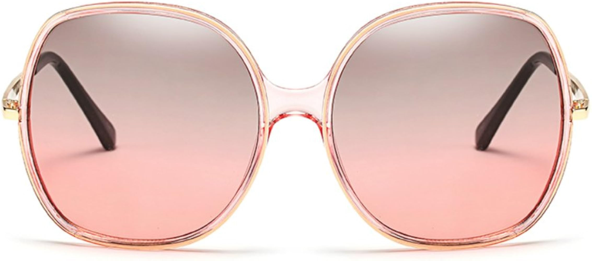 70s Super Oversize Square Sunglasses for Women Vintage Rectangular Plastic Frame | Amazon (US)